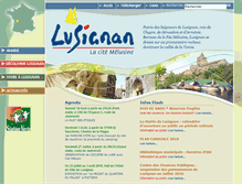 Tablet Screenshot of lusignan.fr